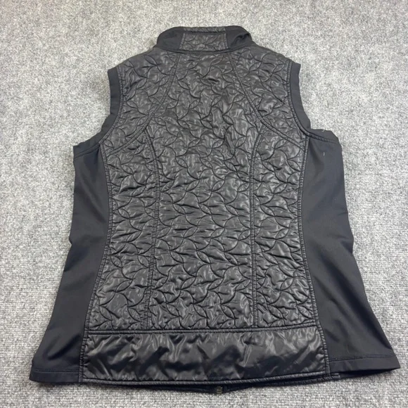 KEERITS Women’s Black Quilted Puffer Riding Vest Size: XL - Picture 2 of 8